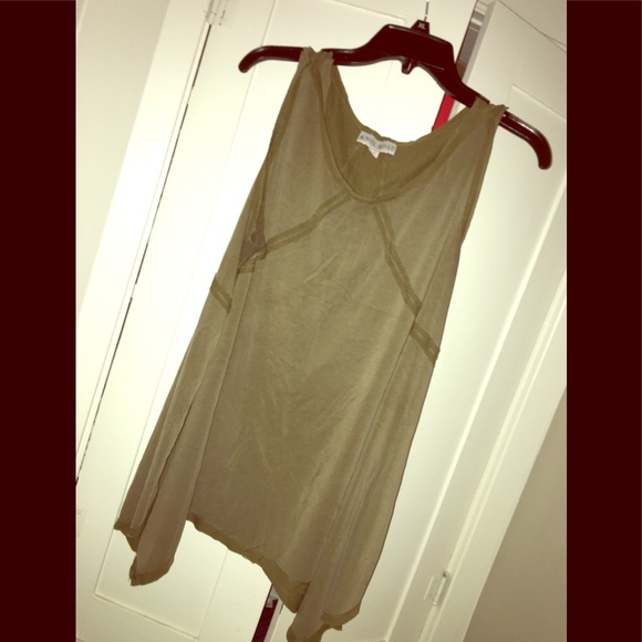 Knox Rose Tops - Knox Rose Khaki green/olive  tunic top